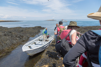 Leaving Machias Seal Island