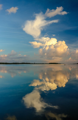 Cloud Reflection at Dawn