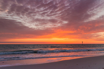 Sunset Englewood Beach