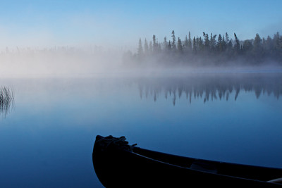 Canoe in BWCA